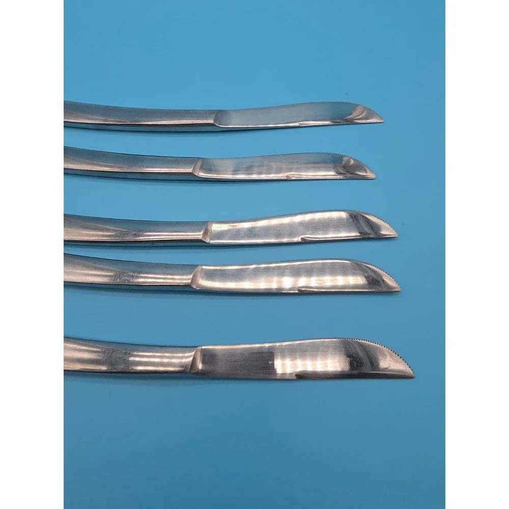 Gensico Caress Replacement Knives Stainless Steel Made In Japan Set Of 5